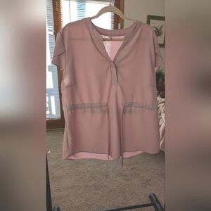 Cinche Waist Tunic Top